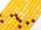 Amber Resin-Yellow, 6mm Round Beads, 23 Inch, Approx 108 beads-Gems: Round & Faceted-BeadBeyond