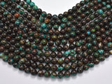 Natural Chrysocolla 8mm Round-BeadBeyond