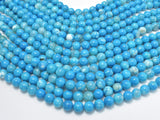 Blue Fire Agate, 8mm (8.3mm) Round-Agate: Round & Faceted-BeadBeyond