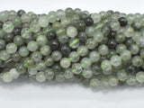 Green Rutilated Quartz Beads, 6mm Round Beads-Gems: Round & Faceted-BeadBeyond
