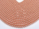 Hematite Beads-Rose Gold, 6mm Round-Gems: Round & Faceted-BeadBeyond