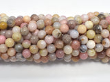 Pink Opal Beads, 6mm (6.4mm)-Gems: Round & Faceted-BeadBeyond