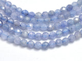 Tanzanite 2.5mm Micro Faceted Round-BeadBeyond