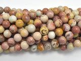 African Agate, 8mm, Round, 15.5 Inch-BeadBeyond