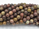 Artistic Jasper, Chohua Jasper, 8mm Round-Gems: Round & Faceted-BeadBeyond