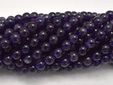 Amethyst Beads, 6mm (6.5mm) Round-Gems: Round & Faceted-BeadBeyond