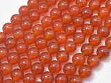 Carnelian Beads, Round, 8mm-Gems: Round & Faceted-BeadBeyond