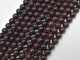 Red Garnet Beads, 7.8-8mm, Round Beads-Gems: Round & Faceted-BeadBeyond