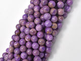 Phosphosiderite, 8mm Round Beads-Gems: Round & Faceted-BeadBeyond