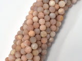 Matte Sunstone Beads, Round, 6mm-Gems: Round & Faceted-BeadBeyond