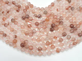 Red Hematoid Quartz, 8mm, Round, 16 Inch-BeadBeyond
