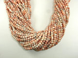Matte Red Line Jasper, 4mm, Round Beads-BeadBeyond