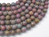 Ruby in Kyanite, Ruby Apatite, 10mm Round-Gems: Round & Faceted-BeadBeyond