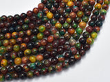 Malaysia Jade - Green & Yellow 6mm Round-BeadBeyond