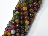 Jade - Tourmaline Color 8mm Round-BeadBeyond