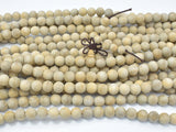 Matte Silkwood Beads, 8mm Round Beads-Wood-BeadBeyond