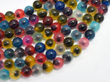 Sugar Heart Agate 8mm Round-BeadBeyond
