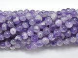 Amethyst Gemstone Beads, Round, 6mm (6.5mm)-BeadBeyond