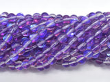 Mystic Aura Quartz - Purple, 6mm (6.5mm)-BeadBeyond