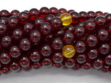 Blood Amber Resin, 8mm(5.8mm) Round Beads, 33 Inch, Approx 108 beads-Gems: Round & Faceted-BeadBeyond