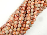 Red Line Jasper, 6mm Round Beads-BeadBeyond