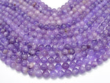 Amethyst, 10mm (10.2mm) Round Beads, 15.5 Inch, Full strand-Gems: Round & Faceted-BeadBeyond