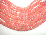 Matte Cherry Quartz Beads, 8mm (8.5mm) Round Beads-Gems: Round & Faceted-BeadBeyond