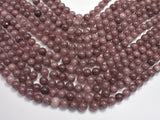 Jade Beads-Coffee, 8mm Round-Gems: Round & Faceted-BeadBeyond