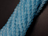Jade Beads-Aqua Blue, 6mm Round Beads-Gems: Round & Faceted-BeadBeyond