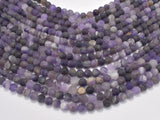 Matte Amethyst Beads, 8mm Round Bead-Gems: Round & Faceted-BeadBeyond