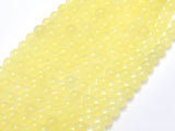 Jade - Lemon, 6mm (6.3mm) Round-Gems: Round & Faceted-BeadBeyond