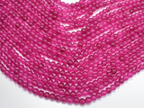 Jade Beads-Fuchsia, 6mm (6.3mm) Round Beads-Gems: Round & Faceted-BeadBeyond