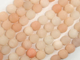 Matte Pink Aventurine Beads, 8mm, Round Beads-BeadBeyond