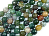 Indian Agate, 12mm Faceted Round-Gems: Round & Faceted-BeadBeyond