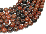 Mahogany Obsidian Beads, 14mm Round Beads-Gems: Round & Faceted-BeadBeyond