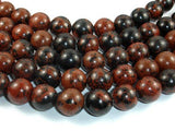 Mahogany Obsidian Beads, 14mm Round Beads-Gems: Round & Faceted-BeadBeyond