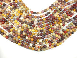 Matte Mookaite Beads, 6mm Round Beads-Gems: Round & Faceted-BeadBeyond