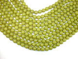 Olive Jade Beads, 10mm Round Beads-Gems: Round & Faceted-BeadBeyond