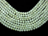 Matte New Jade Beads, Round, 6mm-Gems: Round & Faceted-BeadBeyond