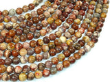 Birdseye Rhyolite, 6mm (6.5mm) Round Beads-Gems: Round & Faceted-BeadBeyond