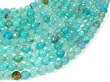 Light Blue Agate Beads, 6mm Faceted Round Beads-Agate: Round & Faceted-BeadBeyond