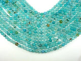 Light Blue Agate Beads, 6mm Faceted Round Beads-Agate: Round & Faceted-BeadBeyond