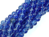 Blueberry Quartz, 10mm Round bead-Gems: Round & Faceted-BeadBeyond