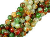Agate Beads, 10mm (10.5 mm) Round Beads-Agate: Round & Faceted-BeadBeyond