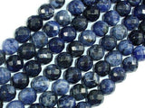 Sodalite Beads, 10mm Faceted Round Beads-Gems: Round & Faceted-BeadBeyond
