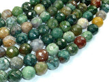 Indian Agate, 12mm Faceted Round-Gems: Round & Faceted-BeadBeyond
