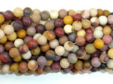 Matte Mookaite Beads, 6mm Round Beads-Gems: Round & Faceted-BeadBeyond