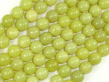 Olive Jade Beads, 10mm Round Beads-Gems: Round & Faceted-BeadBeyond