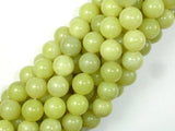 Olive Jade Beads, 10mm Round Beads-Gems: Round & Faceted-BeadBeyond
