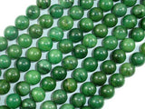 Verdite, African Jade, 8mm (8.5 mm) Round Beads-Gems: Round & Faceted-BeadBeyond